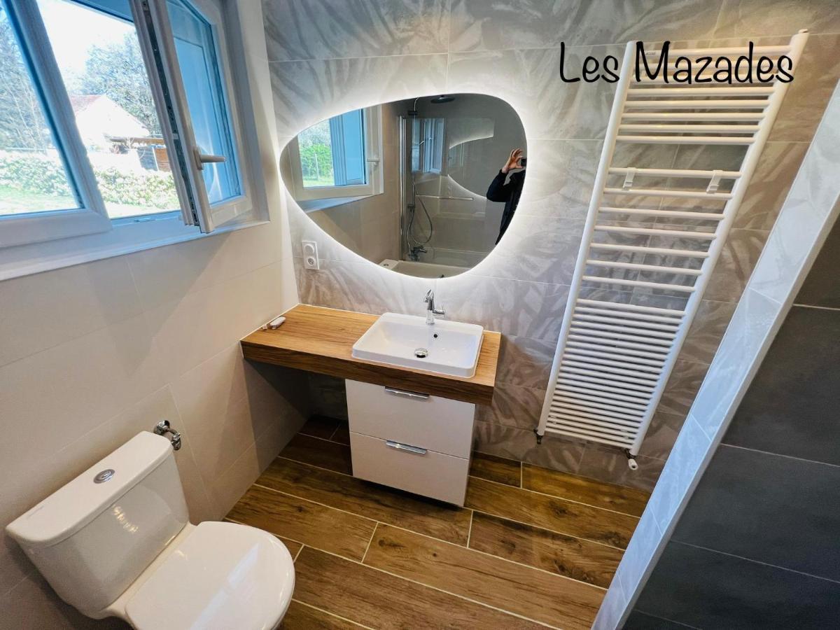 Les Mazades A 10 Min De Perigueux Avec Piscine Chauffee, Meuble De Tourisme Classe 3 Etoiles Annesse-et-Beaulieu Luaran gambar