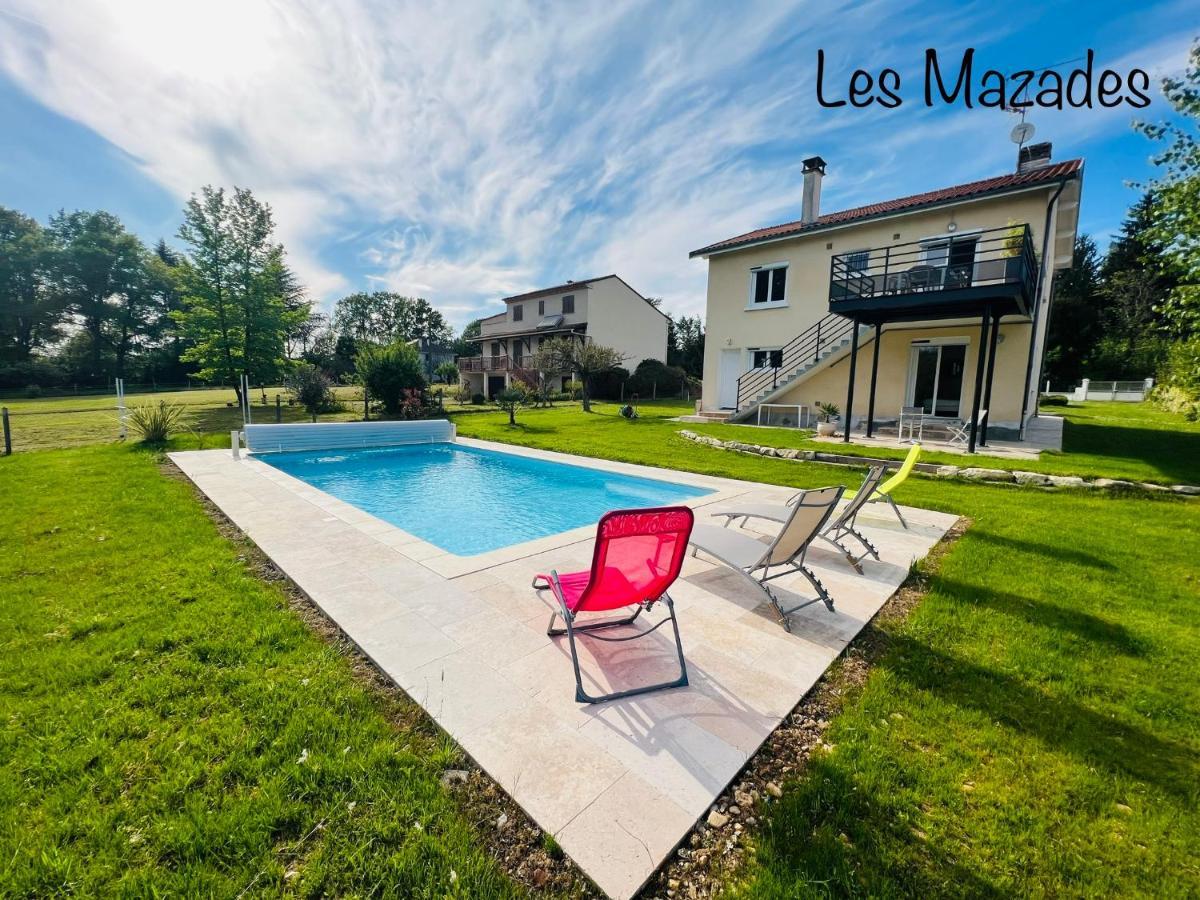 Les Mazades A 10 Min De Perigueux Avec Piscine Chauffee, Meuble De Tourisme Classe 3 Etoiles Annesse-et-Beaulieu Luaran gambar