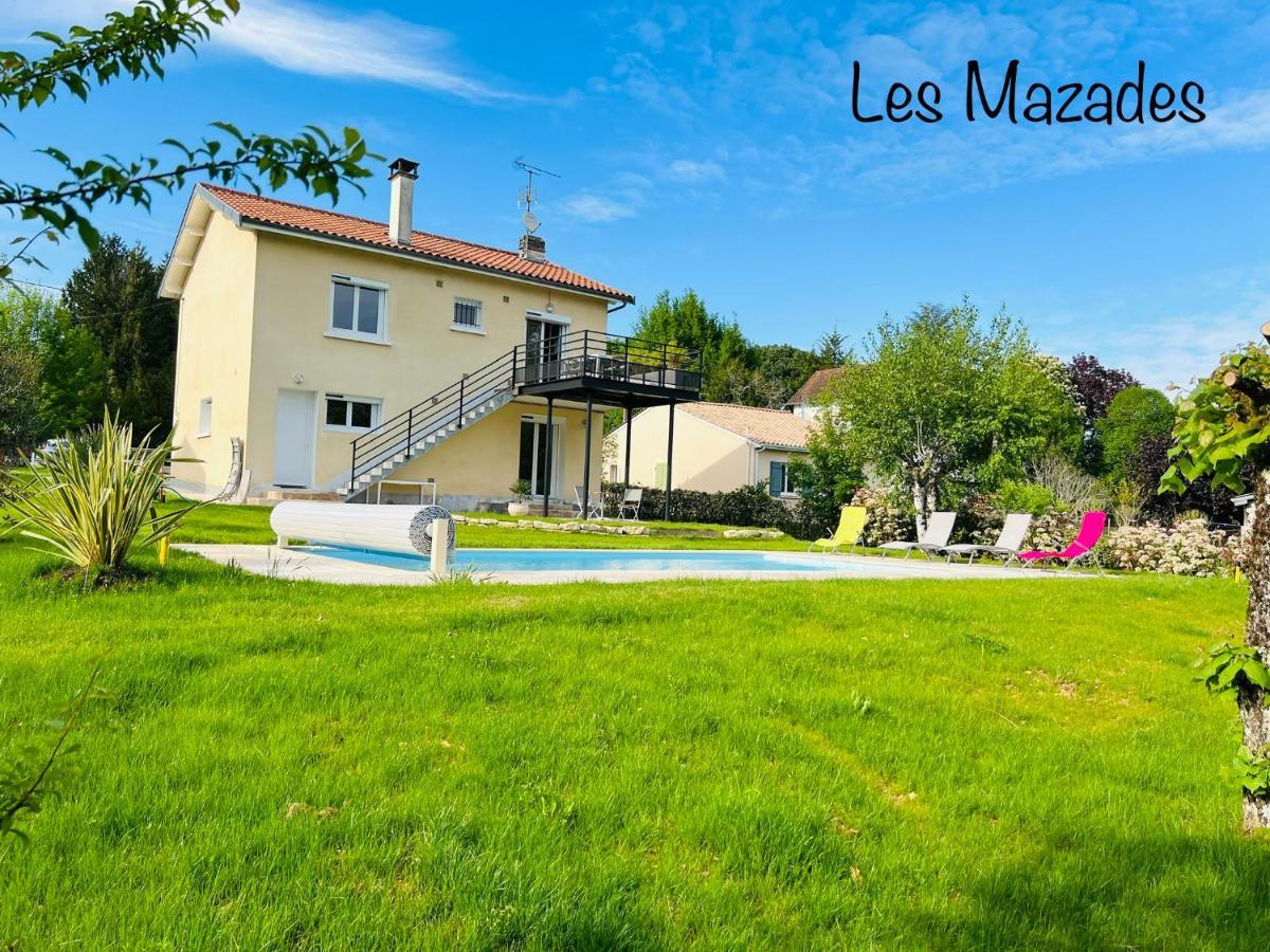 Les Mazades A 10 Min De Perigueux Avec Piscine Chauffee, Meuble De Tourisme Classe 3 Etoiles Annesse-et-Beaulieu Luaran gambar