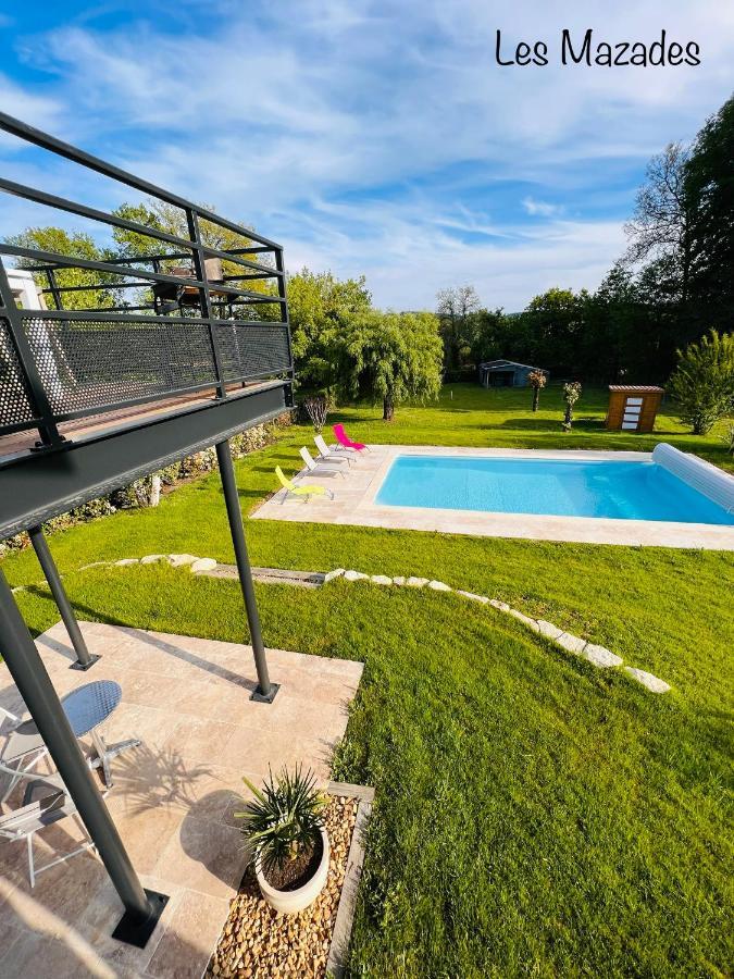 Les Mazades A 10 Min De Perigueux Avec Piscine Chauffee, Meuble De Tourisme Classe 3 Etoiles Annesse-et-Beaulieu Luaran gambar
